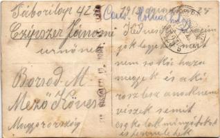 1918 Osztrák-magyar katonák csoportja / WWI Austro-Hungarian K.u.K. military, group of soldiers. pho...