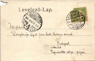 1904 Kalocsa, Papnevelde csoportképe. Csincsák E. kiadása (EM)