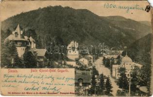 1906 Sinaia, Baile Eforiei, Hotel Ungarth / spa (EM)