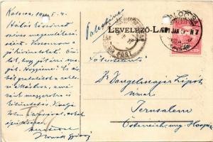 1911 Kalocsa, Törvényszék, gimnázium, főszékesegyház, érsekségi palota, kollégium és Iskolanénék int...