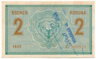 1914. 2K "C", hamis jugoszláv felülbélyegzéssel T:AU
Adamo K5/2Be