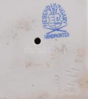 Herendi porcelán fehér mázas Madonna, jelzett, hibátlan, m: 25 cm