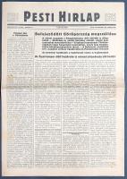 [II. Világháború] Pesti Hirlap. 1941. május 1. (Napilap, LXIII. évfolyam, 98. szám) "Befejeződö...