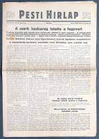 [II. Világháború] Pesti Hirlap. 1941. április 18. (Napilap, LXIII. évfolyam, 87. szám) "A szerb...