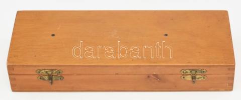 MOM Planiméter Területmérő eszköz. Jelzett. 1930 körül. eredeti dobozában