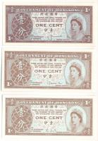 Kína / Hongkong DN (1961-1971) 1c + DN (1971-1981) 1c + DN (1986-1992) 1c T:UNC,AU China / Hong Kong ND (1961-1971) 1 Cent + ND (1971-1981) 1 Cent + ND (1986-1992) 1 Cent C:UNC,AU Krause P#325a, P#325b, P#325d