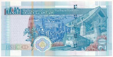 Hongkong 2003. 20$ T:UNC Hong Kong 2003. 20 Dollars C:UNC Krause P#207