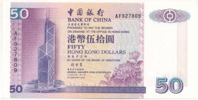 Hongkong 2000. 50$ T:AU Hong Kong 2000. 50 Dollars C:AU Krause P#330