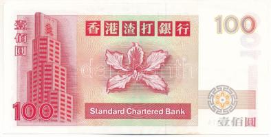Hongkong 1993. 100$ T:F szép papír Hong Kong 1993. 100 Dollars C:F fine paper Krause P#287