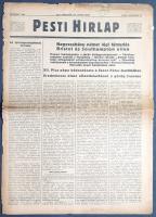 [II. Világháború] Pesti Hirlap. 1940. november 26. (Napilap, LXII. évfolyam, 269. szám) "Nagysz...