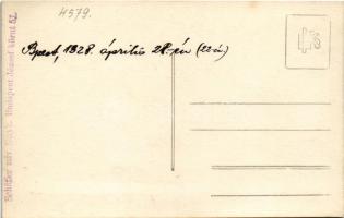 1928 Budapest I. Vár, Magyar katonák felvonulása. Schäffer udvari fényképész photo