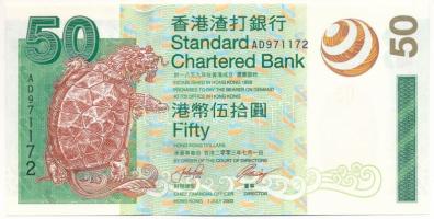 Hongkong 2003. 50$ T:UNC,AU Hong Kong 2003. 50 Dollars C:UNC,AU Krause P#292