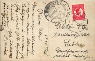 1931 Vajdahunyad, Hunedoara; Vajdahunyadi vár makettje / castle model, photo