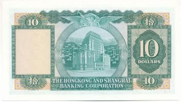 Hongkong 1983. 10$ T:UNC Hong Kong 1983. 10 Dollars C:UNC Krause P#182