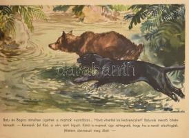 Kipling: A dzsungel könyve. A Világhírű történetek képekben c. képregény füzet sorozat darabja. Dres...