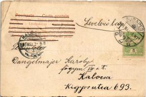 1905 Dervishes in Turkestan (Turkistan), folklore. Adolf Schleiffer (cut) / (bélyegzőn tévesen 805)