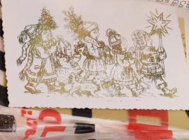 Doboznyi üdvözlőkártya és város leporelló