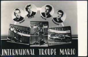 1893 "Andenken an das Jahr 1893" ferrotípia papír keretben, 9×7 cm