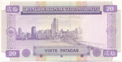 Makaó 1996. 20P T:UNC
Macau 1996. 20 Patacas C:UNC
Krause P#66