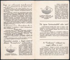 Teekanne.Co. Dresden - "Teáskanna" keverékek kinyitható szórólap