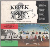 5 db MODERN képeslap füzet: Csongrád megyei szélmalmok, magyar evangélikus templomok, saláták, Kecsk...