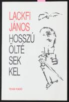 Lackfi János: Hosszú öltésekkel. A szerző által DEDIKÁLT példány. Békéscsaba, 1995, Tevan. Kiadói papírkötés.