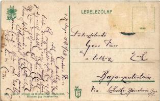 1918 Hortobágy, esti hangulat (apró szakadás / tiny tear)