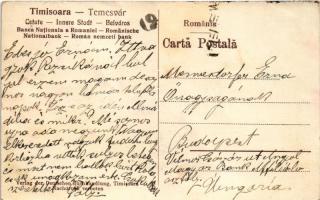 Temesvár, Timisoara; Belváros, Román nemzeti bank / Cetate, Banca Nationala a Romaniei / Romanian Na...