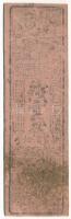 Japán ~18-19. század 1 Shu(?) T:VG Japan ~18th-19th century 1 Shu(?) C:VG