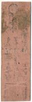 Japán ~18-19. század 1 Shu(?) T:VG
Japan ~18th-19th century 1 Shu(?) C:VG
