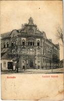 1909 Szabadka, Subotica; Tanítónőképző, Pukkel István üzlete. Lipsitz kiadása / teachers' training institute, shop (EK)