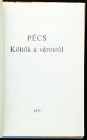 Pécs. Költők a városról. Szerk.: Szederkényi Ervin. A rajzokat készítette Martyn Ferenc. Az előzékla...