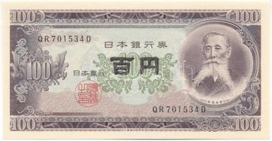 Japán DN (1953) 100Y T:UNC Japan ND (1953) 100 Yen C:UNC Krause P#90