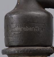 Dreher Első Magyar Részvényserfőzde Budapest szódásüveg, jó állapotban, m: 26 cm