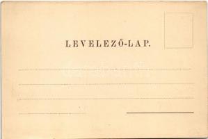 Orsova, Al-Duna, Babagája szikla. Hutterer G. kiadása / Der Babagay-Felsen / Babagaj rock