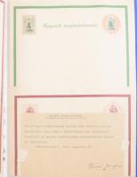 cca 1930-1950 Ügyvédi és törvénykezési Illetékbélyeg gyűjtemény kb 80 db. nagyrészt az 1930-as évekb...