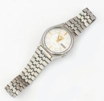 Seiko 5 Automatic férfi karóra. Mechanikus, dátum kijelzéssel, fém szíjjal, szervizelendő, kis karco...