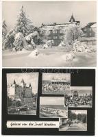 32 db MODERN német NDK város képeslap / 32 modern East German town-view postcards