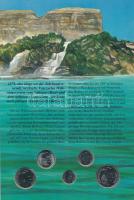 Venezuela 1989-1990. 25c - 5B (5xklf) forgalmi összeállítás karton díszlapon T:UNC,AU 
Venezuela 19...