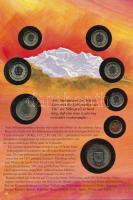 Svájc 1979-1995. 1r - 5Fr (8xklf) forgalmi összeállítás karton díszlapon T:UNC,AU patina
Switzerlan...