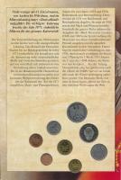 NSZK 1972-1996. 1pf - 5M (8xklf) forgalmi összeállítás karton díszlapon T:UNC-XF FRG 1972-1996. 1 Pf...