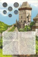 Cseh Köztársaság 1994-1997. 10h - 5K (6xklf) forgalmi összeállítás karton díszlapon T:UNC,AU patina ...