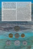 Dzsibuti 1977-1991. 1 - 100Fr (7xklf) forgalmi összeállítás karton díszlapon T:UNC,AU
Djibouti 1977...