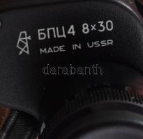 Szovjet távcső, 8x30, tokjában
