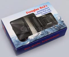 Maginon 8x21 távcső, tokkal, dobozában