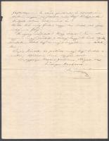 1913 Arad, Csermák Ágoston Központi Nagy Szállója fejléces levélpapírjára írt levél