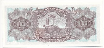 Dél-Korea DN (1965-1973) 10W T:UNC
South Korea ND (1965-1973) 10 Won C:UNC
Krause P#33e