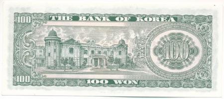 Dél-Korea DN (1965) 100W T:UNC
South Korea ND (1965) 100 Won C:UNC
Krause P#38A