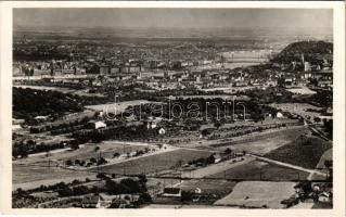 1939 Budapest II. Látkép a budai hegyekből a még beépítetlen II. kerülettel