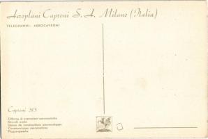 Aeroplani Caproni S.A. Milano (Italia) / Olasz repülőgépgyártó cég reklám / Italian aircraft manufac...